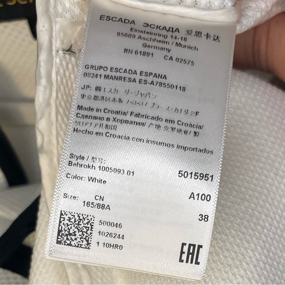 Escada woven top - Picture 6 of 8